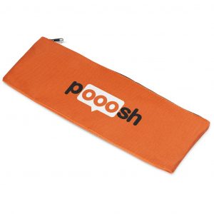 Varsity Maxi Pencil Case - Orange Only