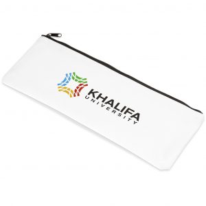 Varsity Maxi Pencil Case - Solid White Only