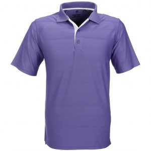 Mens Admiral Golf Shirt  - Purple Only