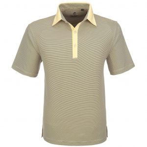 Mens Pensacola Golf Shirt  - Yellow Only