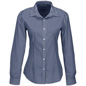 Ladies Long Sleeve Glenarbor Shirt  - Navy Only