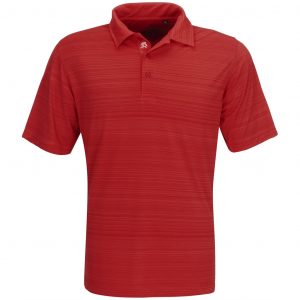 Mens Astoria Golf Shirt  - Red Only