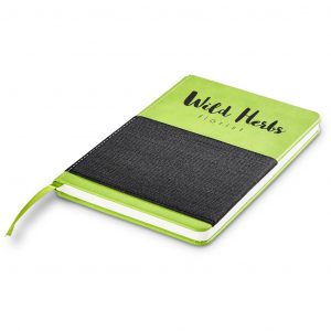 Flux Midi Hard Cover Notebook - Lime Only