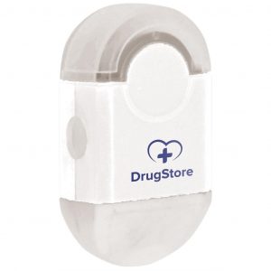 Duo Eraser And Sharpener - Solid White Only