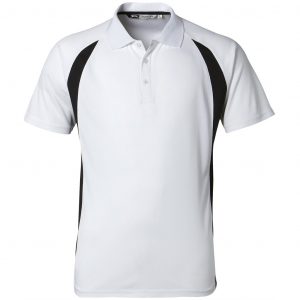 Mens Apex Golf Shirt  - White Only