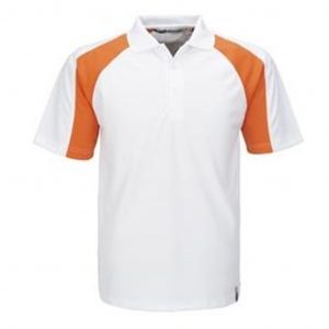 Mens Grandslam Golf Shirt  - Orange Only