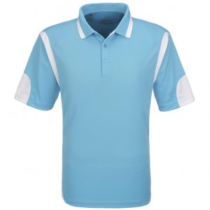 Mens Genesis Golf Shirt  - Aqua Only