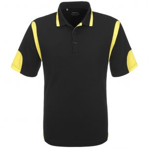 Mens Genesis Golf Shirt  - Yellow Only