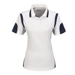 Ladies Genesis Golf Shirt  - White Only