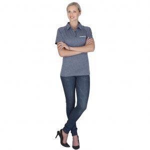 Ladies Triumph Golf Shirt  - Navy Only