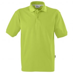 Mens Crest Golf Shirt - Green Only