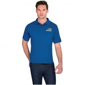 Mens Crest Golf Shirt