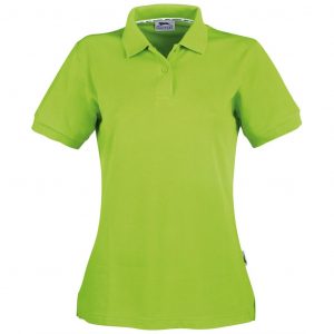 Ladies Crest Golf Shirt - Green Only