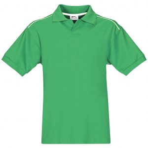 Mens Backhand Golf Shirt  - Green Only