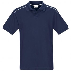 Mens Backhand Golf Shirt  - Navy Only
