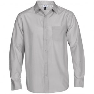 Mens Long Sleeve Portsmouth Shirt - Grey Only