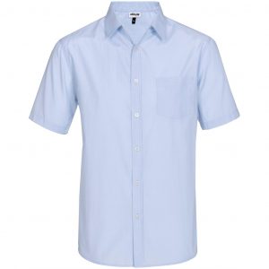 Mens Short Sleeve Portsmouth Shirt - Light Blue Only