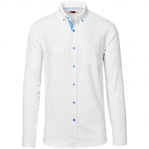 Mens Long Sleeve Casablanca Shirt - Sky Blue Only