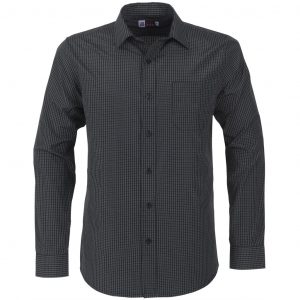 Mens Long Sleeve Huntington Shirt - Black Only