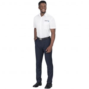 Mens Long Sleeve Washington Shirt  - White Only