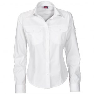 Ladies Long Sleeve Phoenix Shirt  - White Only