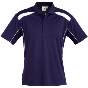 Mens United Golf Shirt - Navy Only