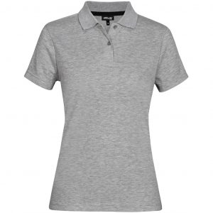 Ladies Bayside Golf Shirt - Grey Only