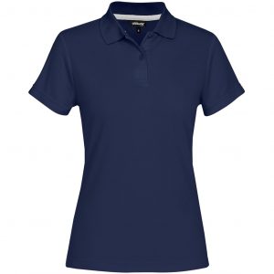 Ladies Bayside Golf Shirt - Navy Only