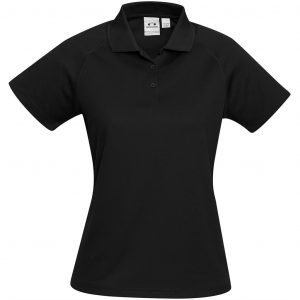 Ladies Sprint Golf Shirt - Black Only