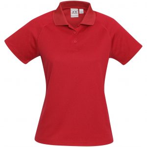 Ladies Sprint Golf Shirt  - Red Only