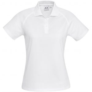 Ladies Sprint Golf Shirt - White Only