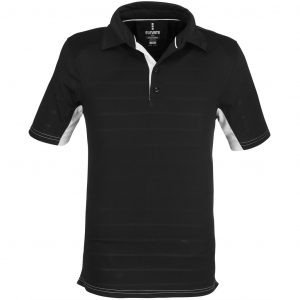 Mens Prescott Golf Shirt  - Black Only