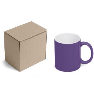 Omega Mug in Bianca Custom Gift Box - Purple Only