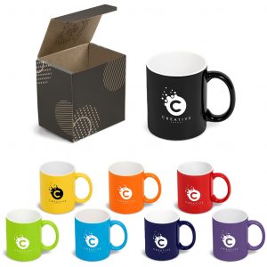 Omega Mug in Bianca Custom Gift Box