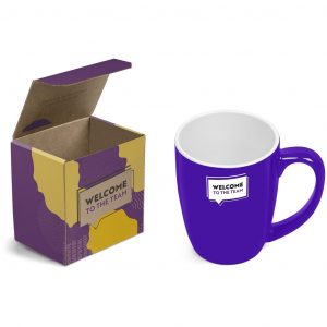 Payton Mug in Bianca Custom Gift Box - Purple Only