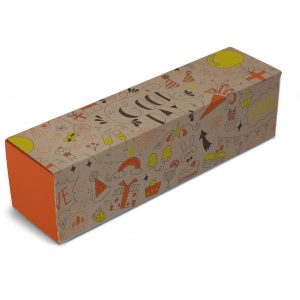 Omega Bottle in Bianca Custom Gift Box - Orange Only