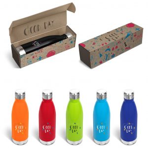 Omega Bottle in Bianca Custom Gift Box