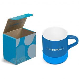 Mixalot Mug in Bianca Custom Gift Box - Cyan Only