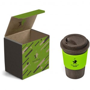 Brown Bean Kup in Bianca Custom Gift Box - Lime Only