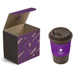 Brown Bean Kup in Bianca Custom Gift Box - Purple Only
