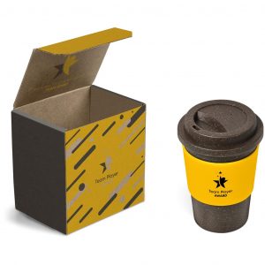 Brown Bean Kup in Bianca Custom Gift Box - Yellow Only