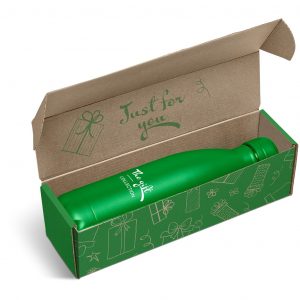 Wahoo Bottle in Bianca Custom Gift Box - Green Only