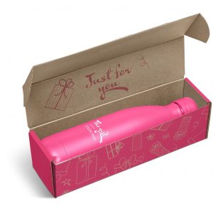 Wahoo Bottle in Bianca Custom Gift Box - Pink Only