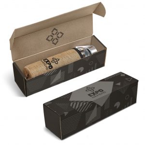 Safari Bottle in Bianca Custom Gift Box