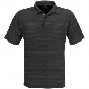 Mens Astoria Golf Shirt - Black Only