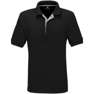 Mens Wentworth Golf Shirt - Black Only