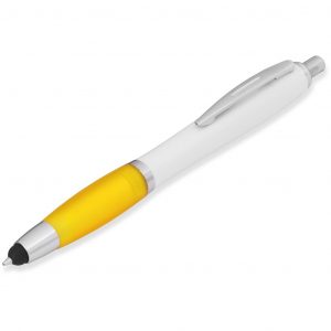 Nano Stylus Ball Pen - Yellow Only