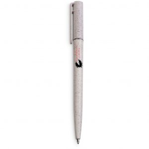 Okiyo Jade Wheat Straw Ball Pen - Natural Only