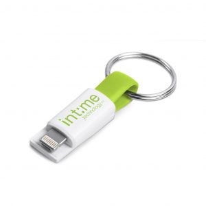 Ready-Charge 2-In-1 Connector Cable Keyholder - Lime Only