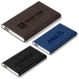 Renaissance Slim 4000Mah Power Bank - Navy